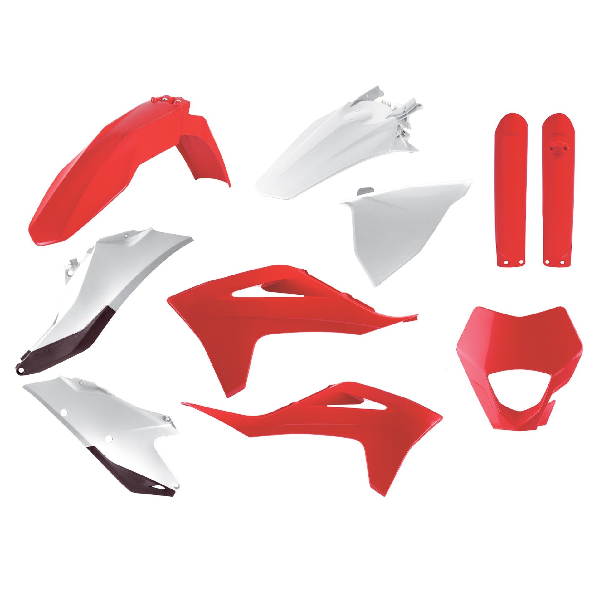 Пластмасов Full Enduro кит Polisport за GAS GAS EC/EC-F - 2021Red OEM Color