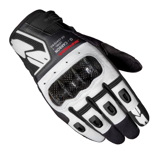 Мото ръкавици SPIDI G-CARBON WHITE