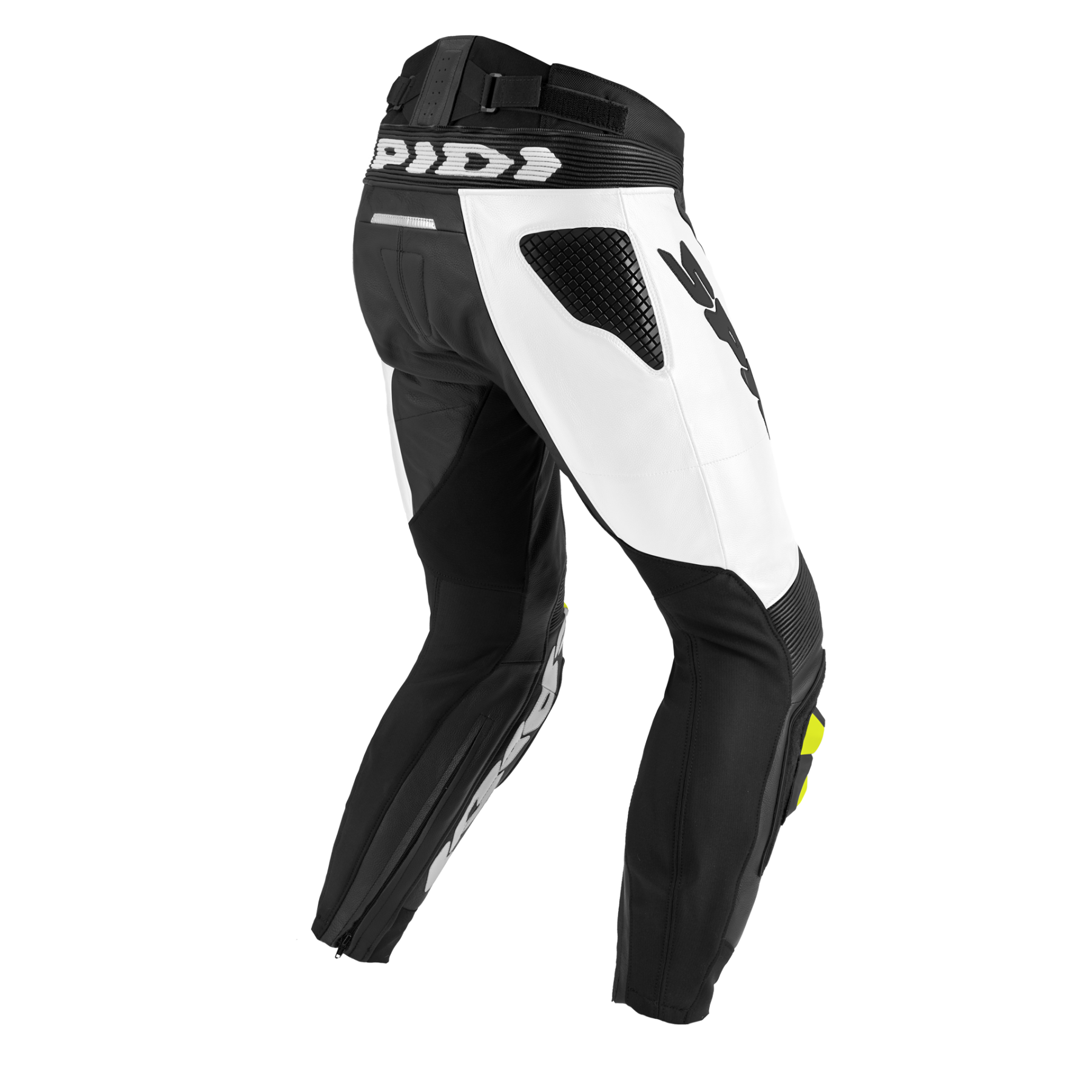Кожен панталон SPIDI RR PRO WARRIOR BLACK/FLUO — снимка 2