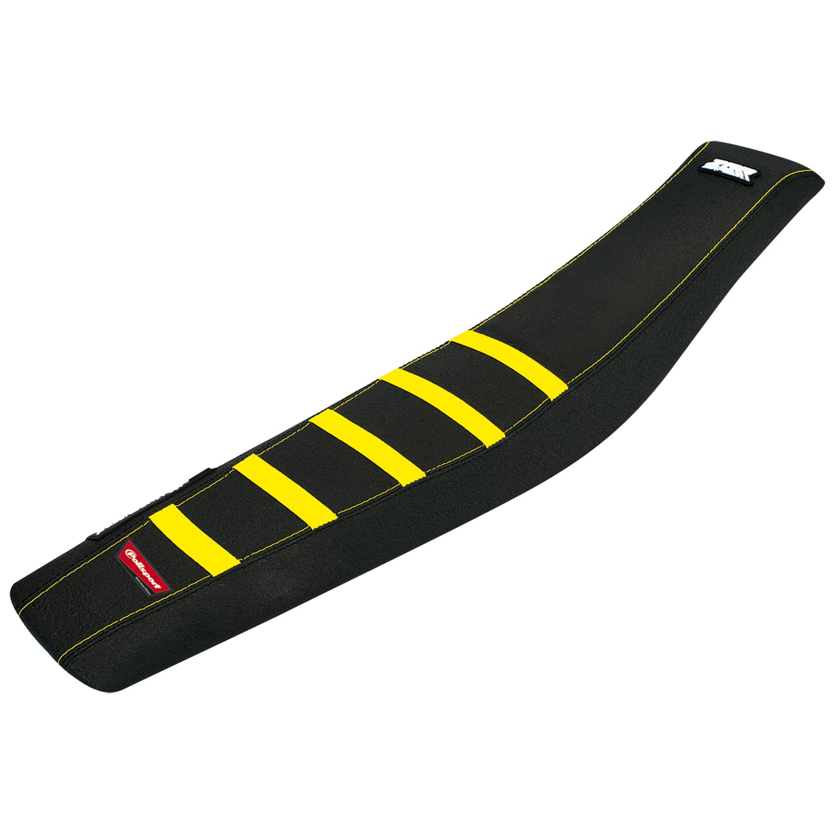 Калъф за седалка тип зебра Polisport Husqvarna FC/TC - 2016-18 / FE/TE - 2017-18 Black/Yellow 1