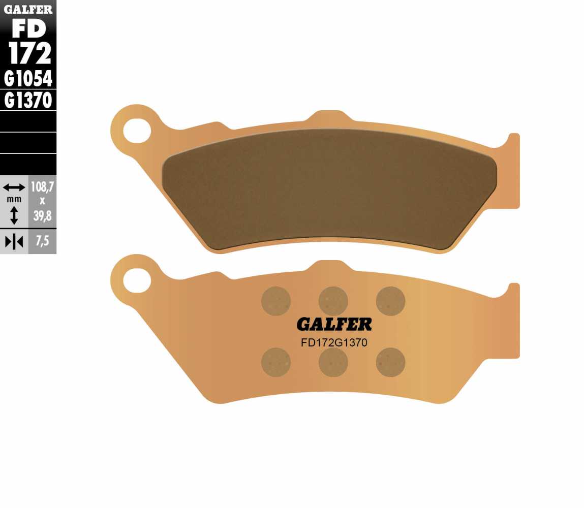 Предни мото накладки Galfer SINTERED COMPOUND FD172G1370