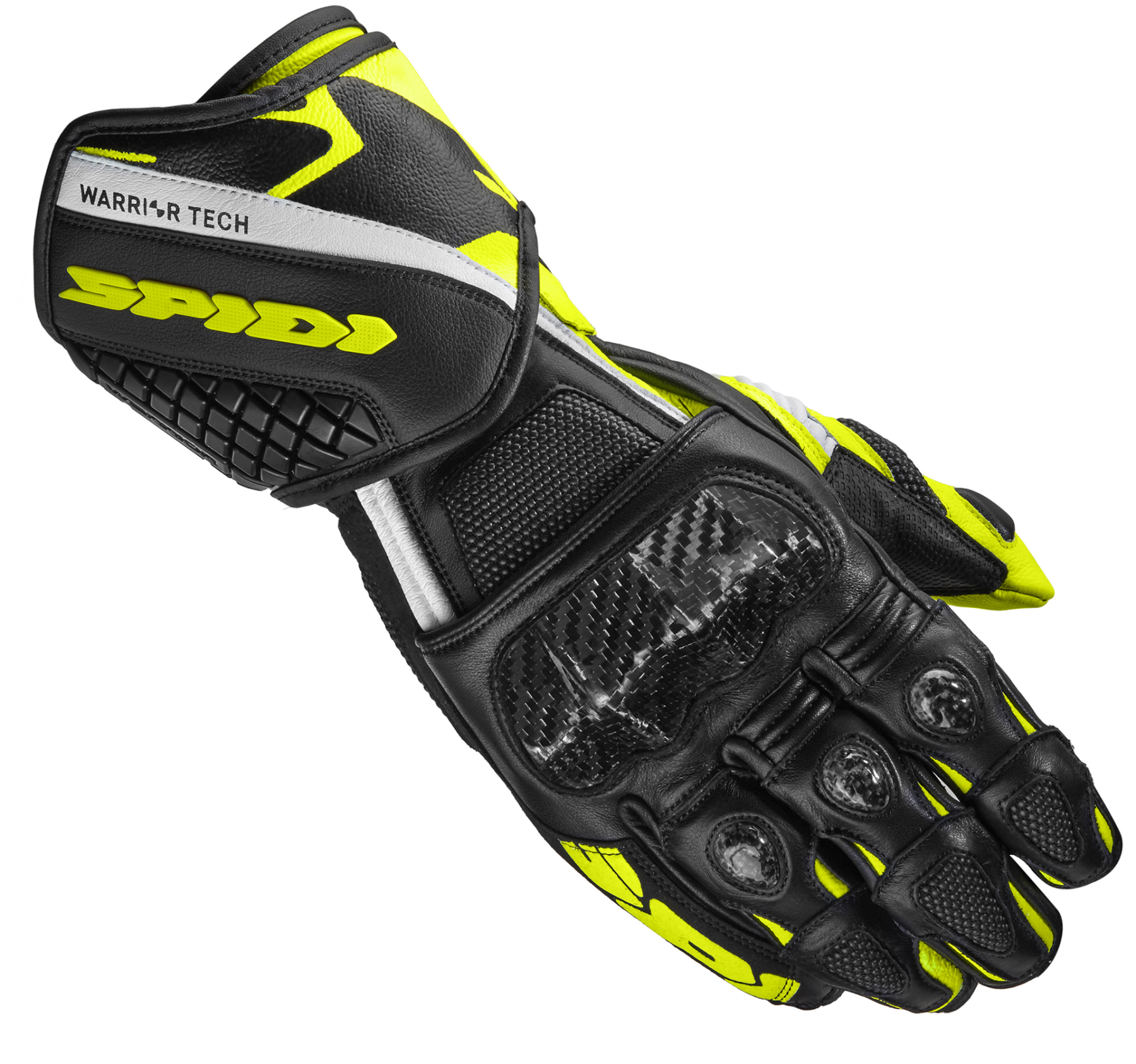 Мото ръкавици SPIDI CARBO 5 BLACK/FLUO