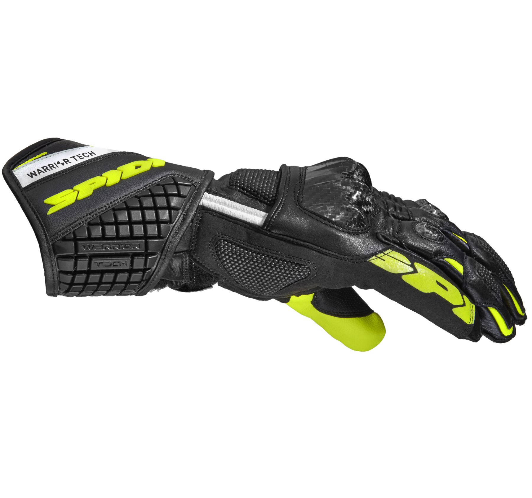 Мото ръкавици SPIDI CARBO 5 BLACK/FLUO — снимка 2