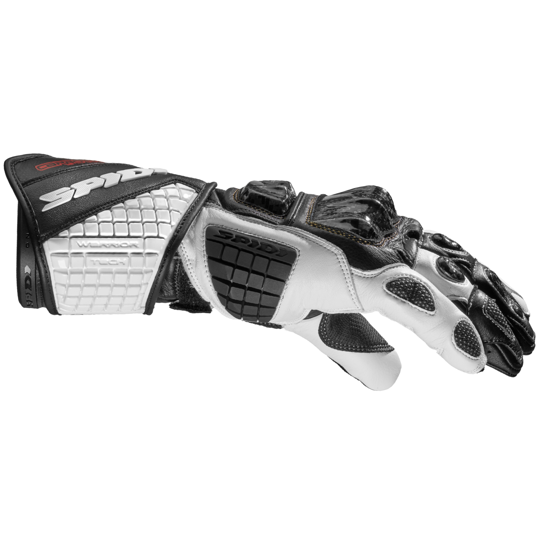 Мото ръкавици SPIDI Carbo track EVO BLACK/WHITE — снимка 2