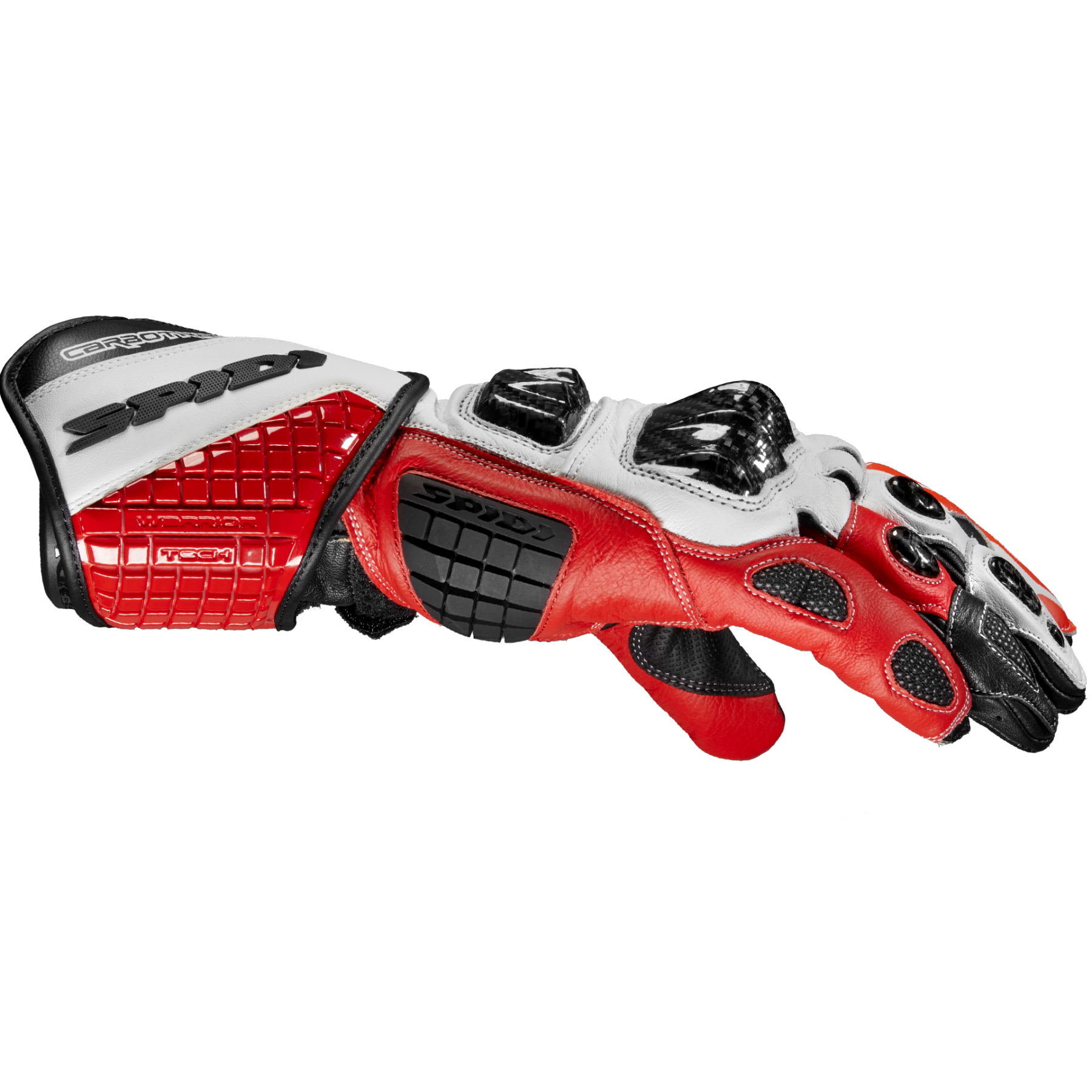 Мото ръкавици SPIDI Carbo track EVO RED — снимка 2