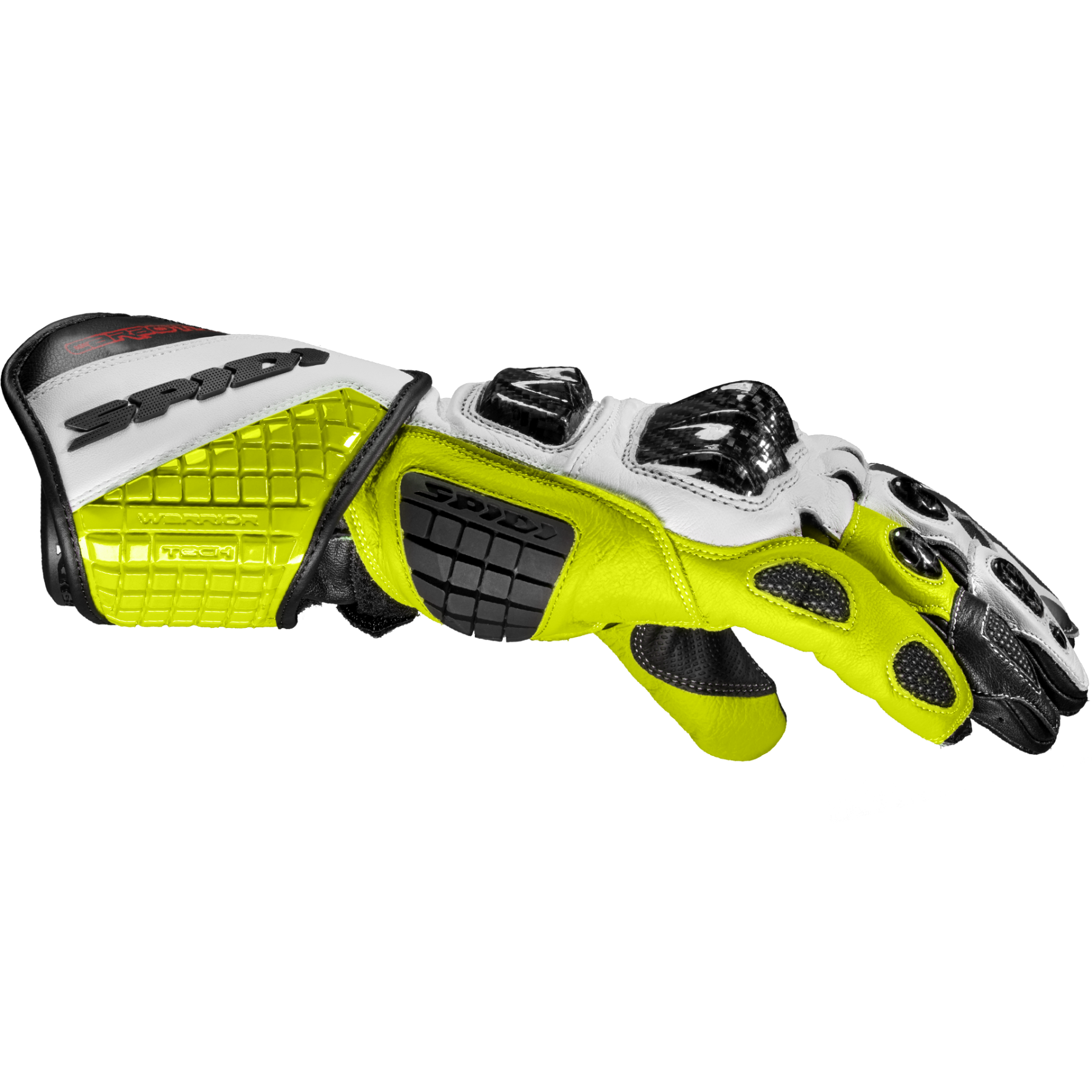 Мото ръкавици SPIDI Carbo track EVO BLACK/FLUO — снимка 2