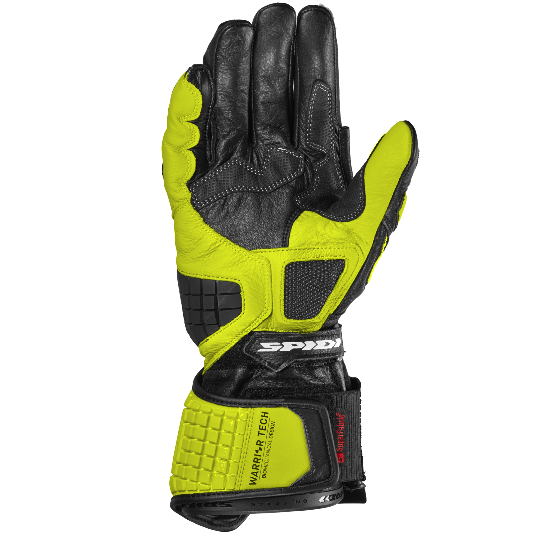 Мото ръкавици SPIDI Carbo track EVO BLACK/FLUO — снимка 3