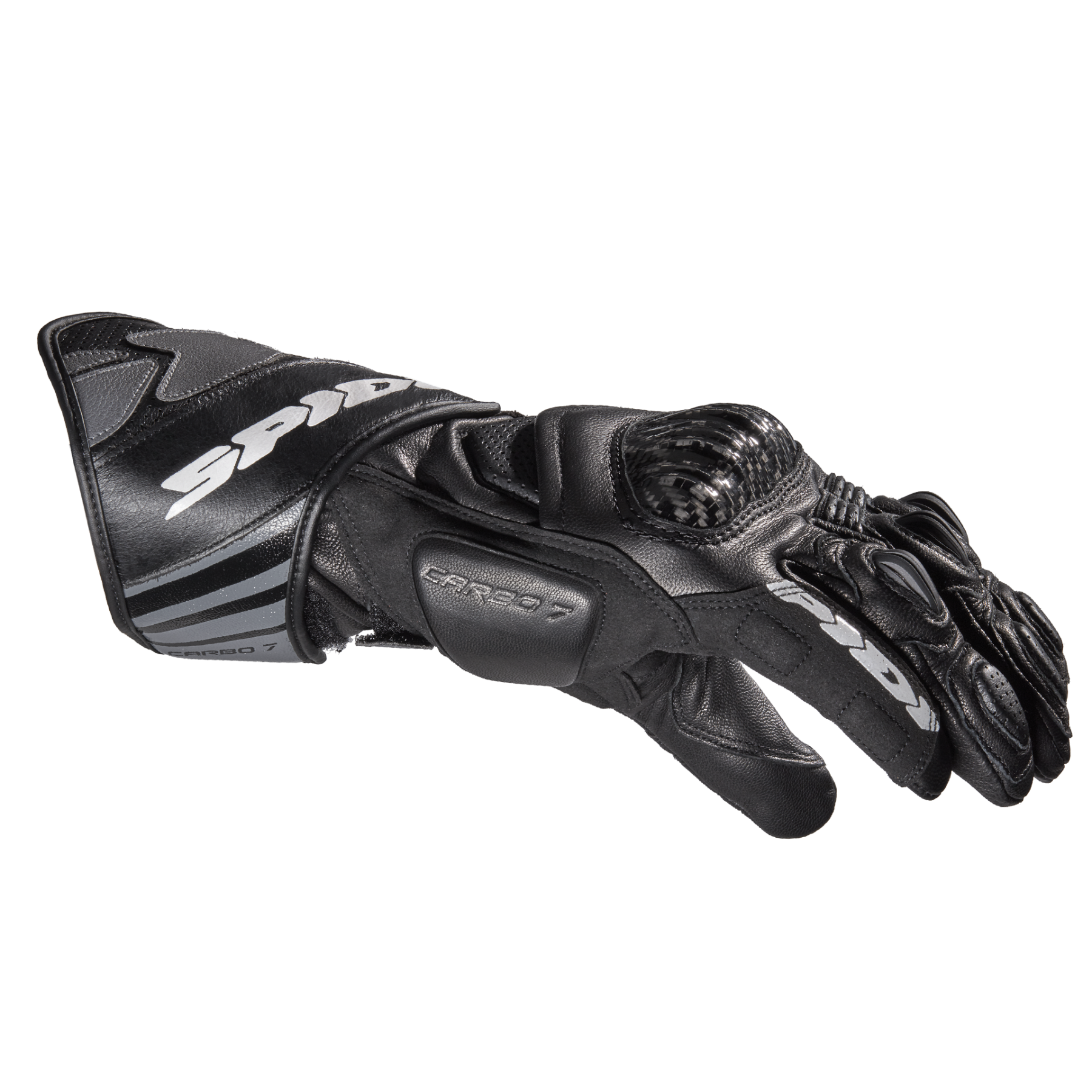 Мото ръкавици SPIDI Carbo 7 BLACK — снимка 2