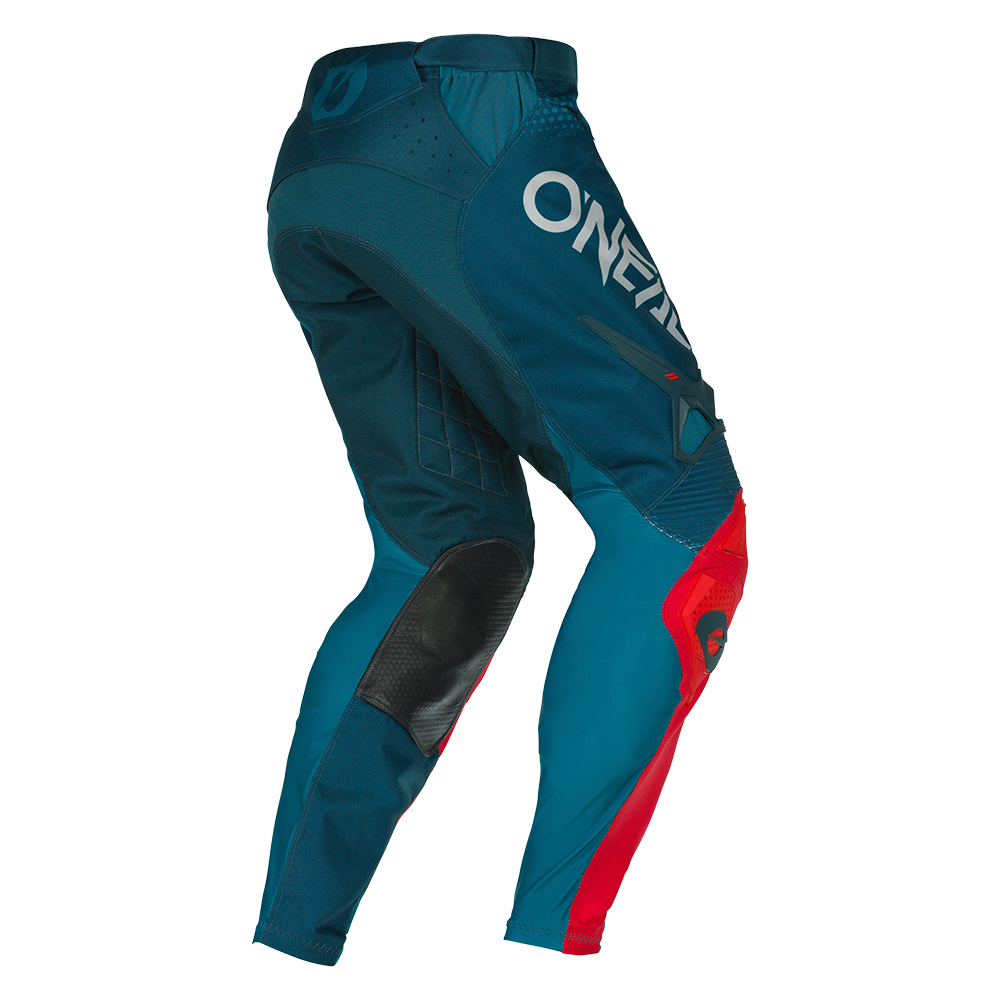Мотокрос брич O'NEAL HARDWEAR HAZE V.22 BLUE/RED — снимка 2