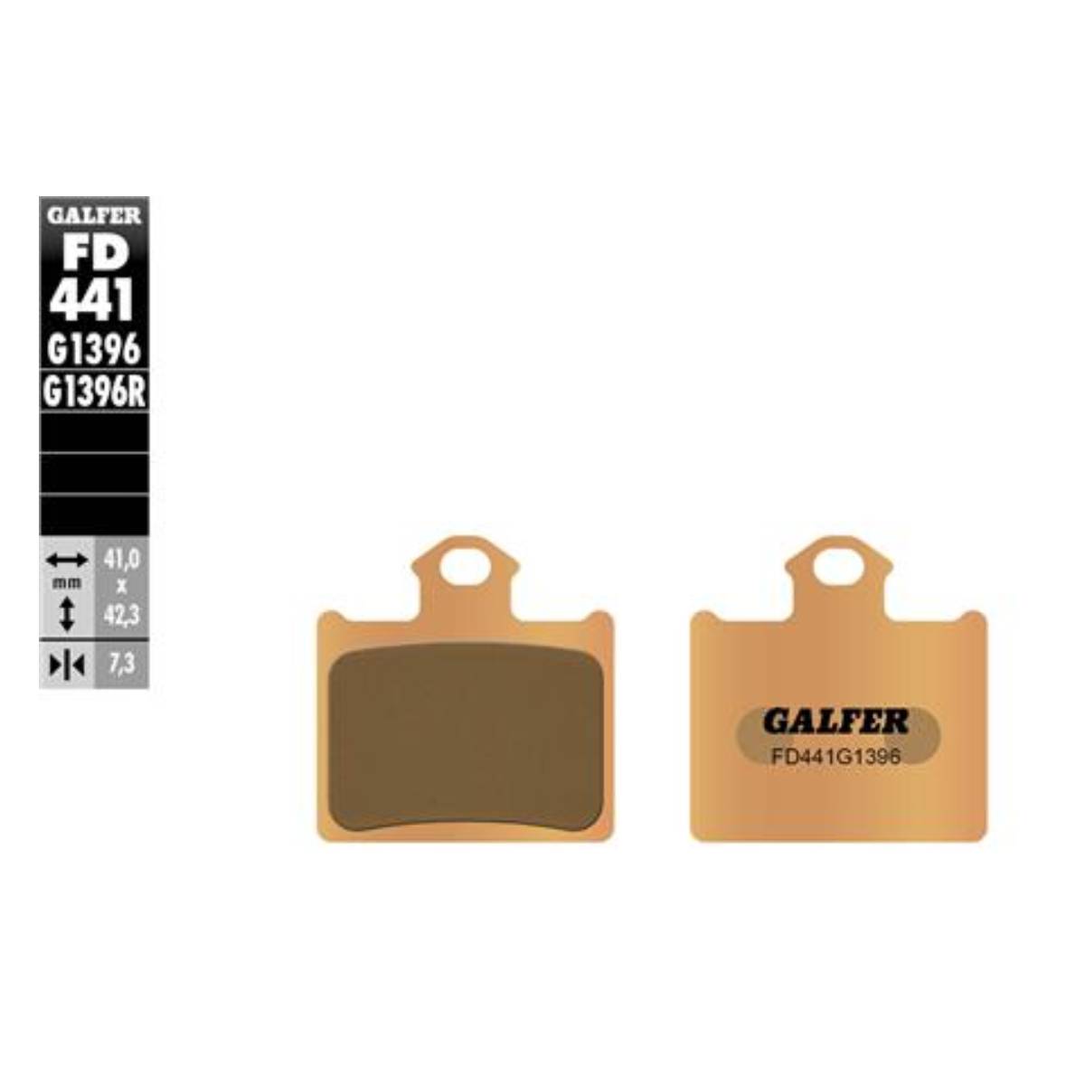 Задни мото накладки Galfer SINTERED FD441G1396 1