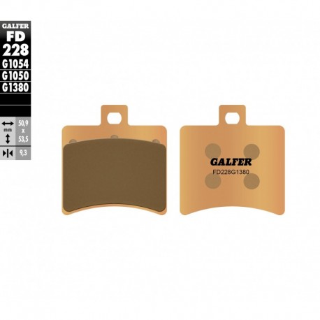 Задни мото накладки Galfer SINTERED SCOOTER FD228G1380 1