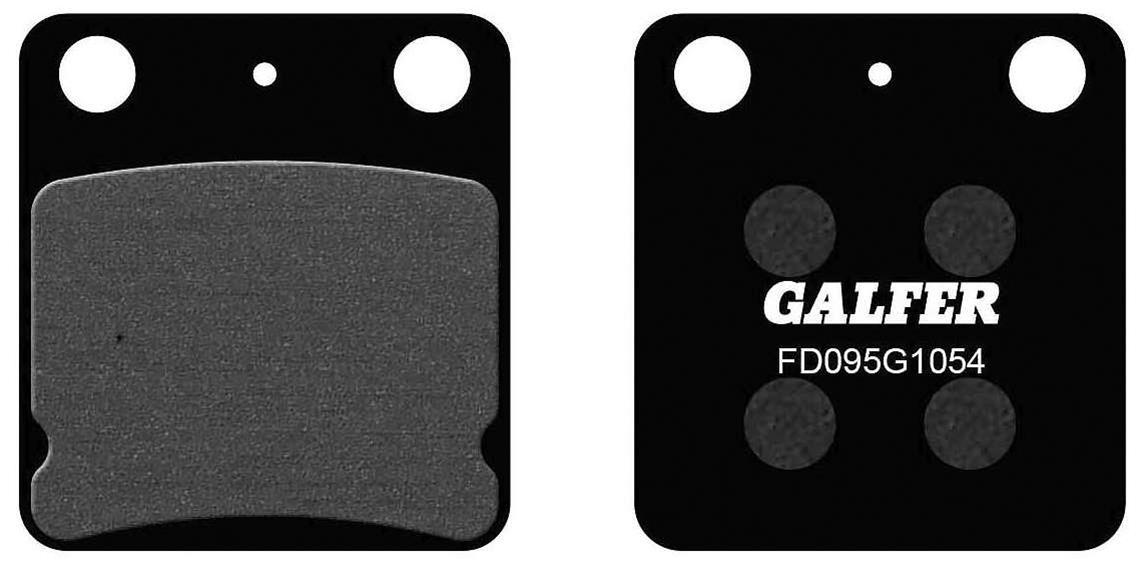 Предни/Задни мото накладки Galfer SEMI METAL FD095G1054