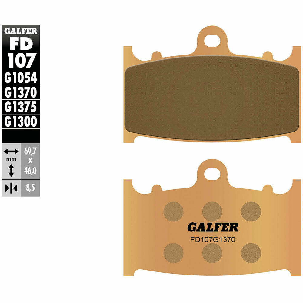 Предни мото накладки Galfer SINTERED COMPOUND FD107G1370