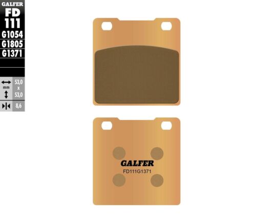 Задни мото накладки Galfer SINTERED COMPOUND FD111G1371 1