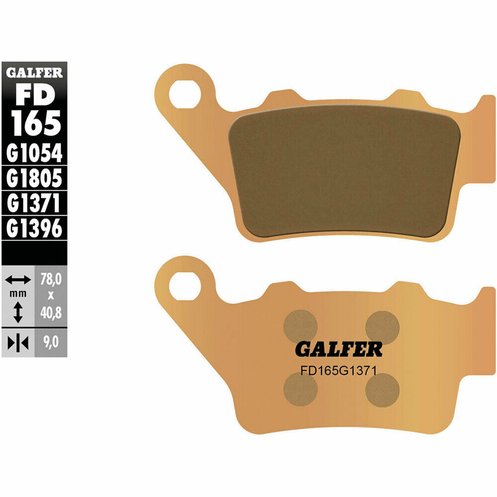 Задни мото накладки Galfer SINTERED COMPOUND FD165G1371 1