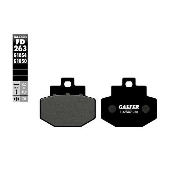 Задни мото накладки Galfer SCOOTER FD263G1050