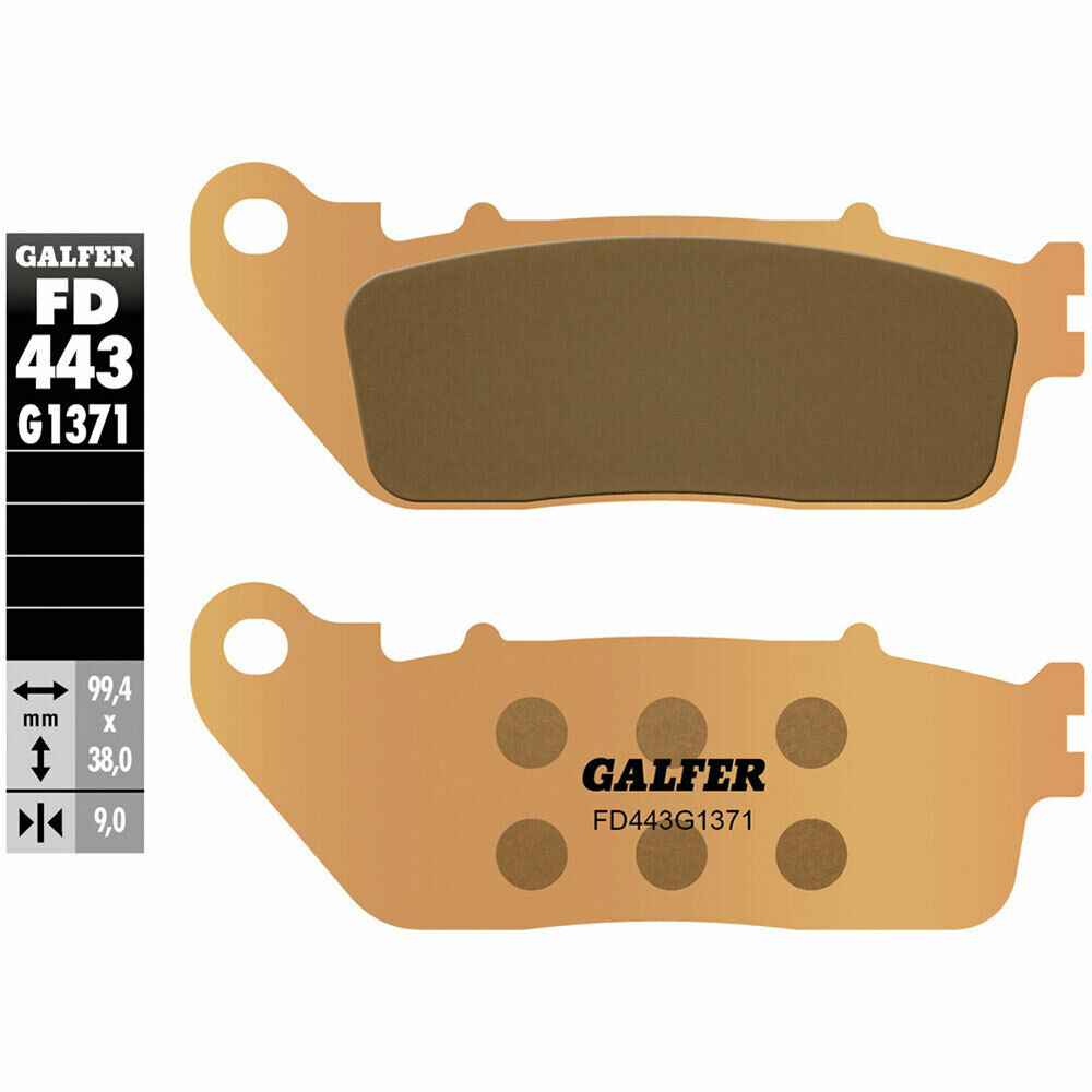 Задни мото накладки Galfer SINTERED COMPOUND FD443G1371 1