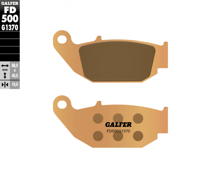 Задни мото накладки Galfer SINTERED COMPOUND FD500G1370