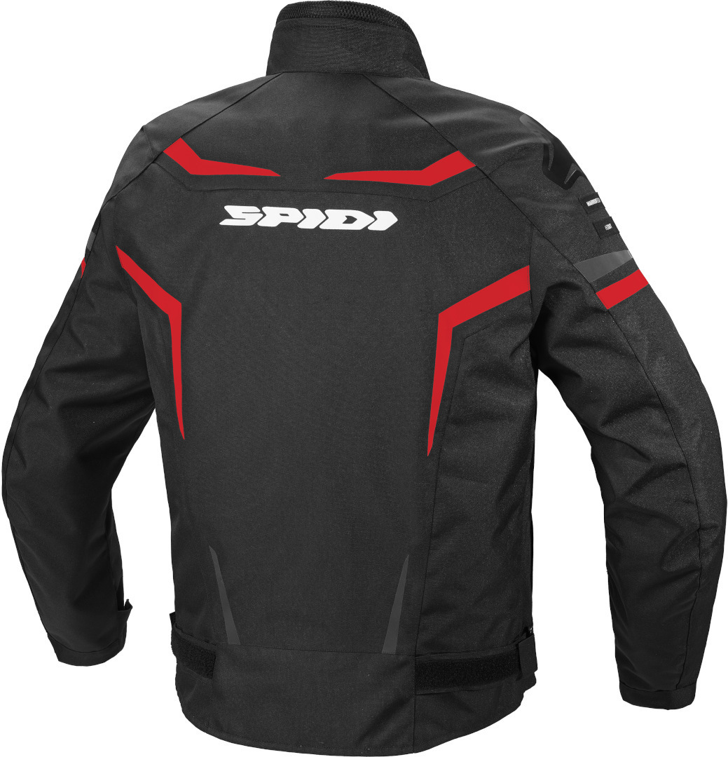 Текстилно мото яке SPIDI SPORTMASTER H2OUT BLACK/RED — снимка 3