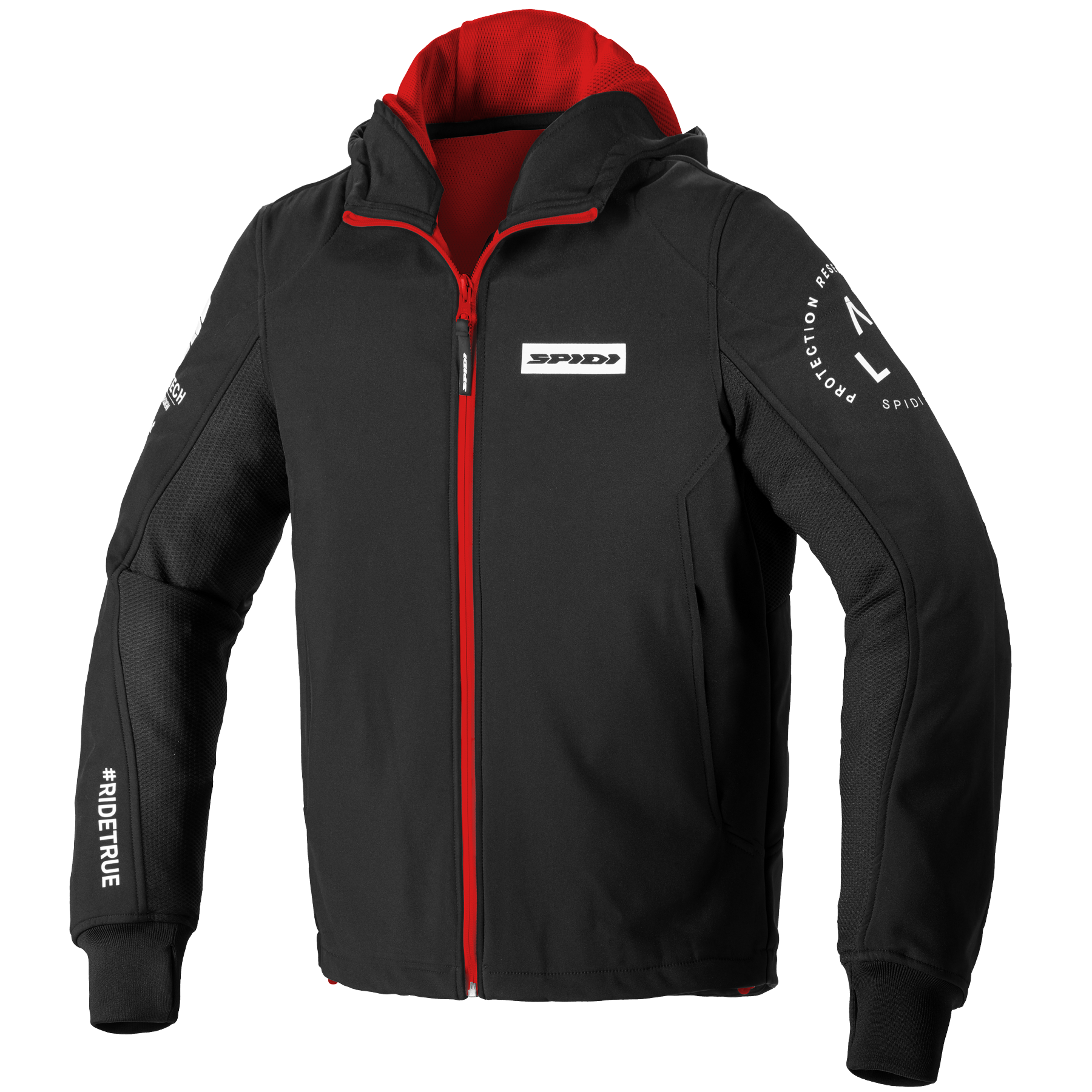 Мото Яке SPIDI HOODIE ARMOR EVO RED