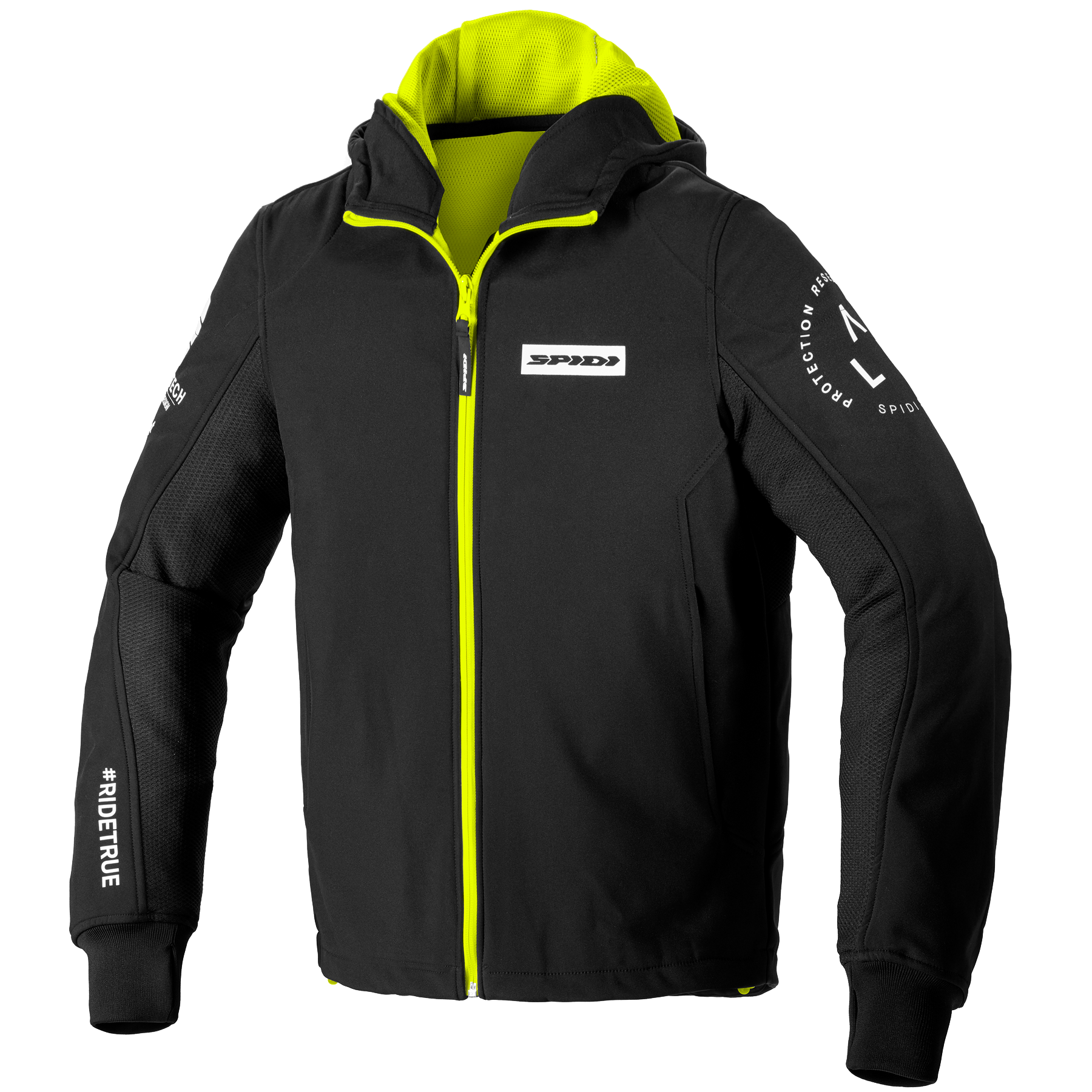 Мото Яке SPIDI HOODIE ARMOR EVO FLUO