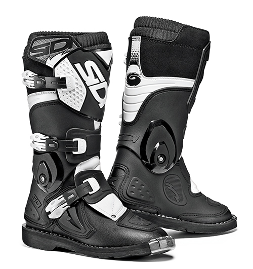 Детски мотокрос ботуши SIDI FLAME BLACK-WHITE 1
