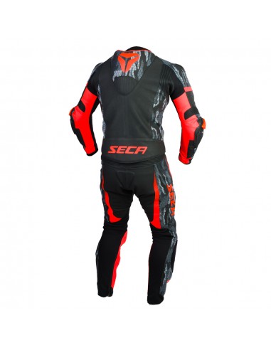 Мото панталон SECA SRS II FLUO RED/CAMO — снимка 3
