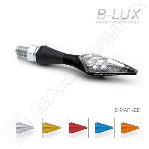LED мото мигачи BARRACUDA X-LED B-LUX ORANGE — снимка 4