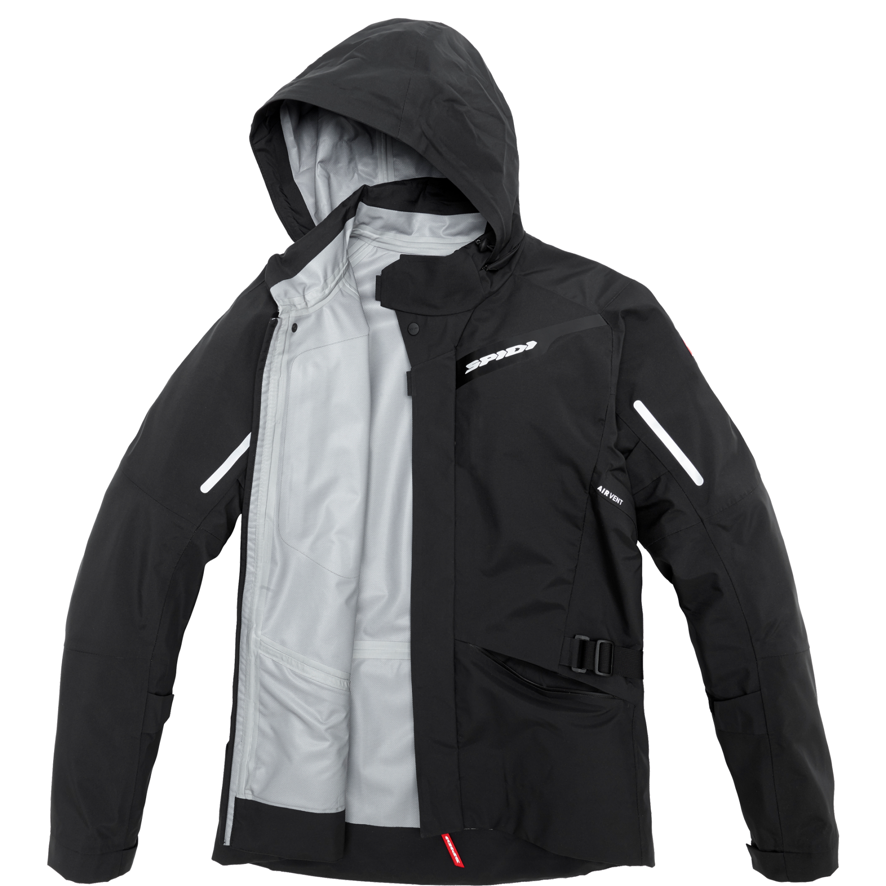 Текстилно яке за мотор SPIDI Mission-T Shield Black — снимка 3
