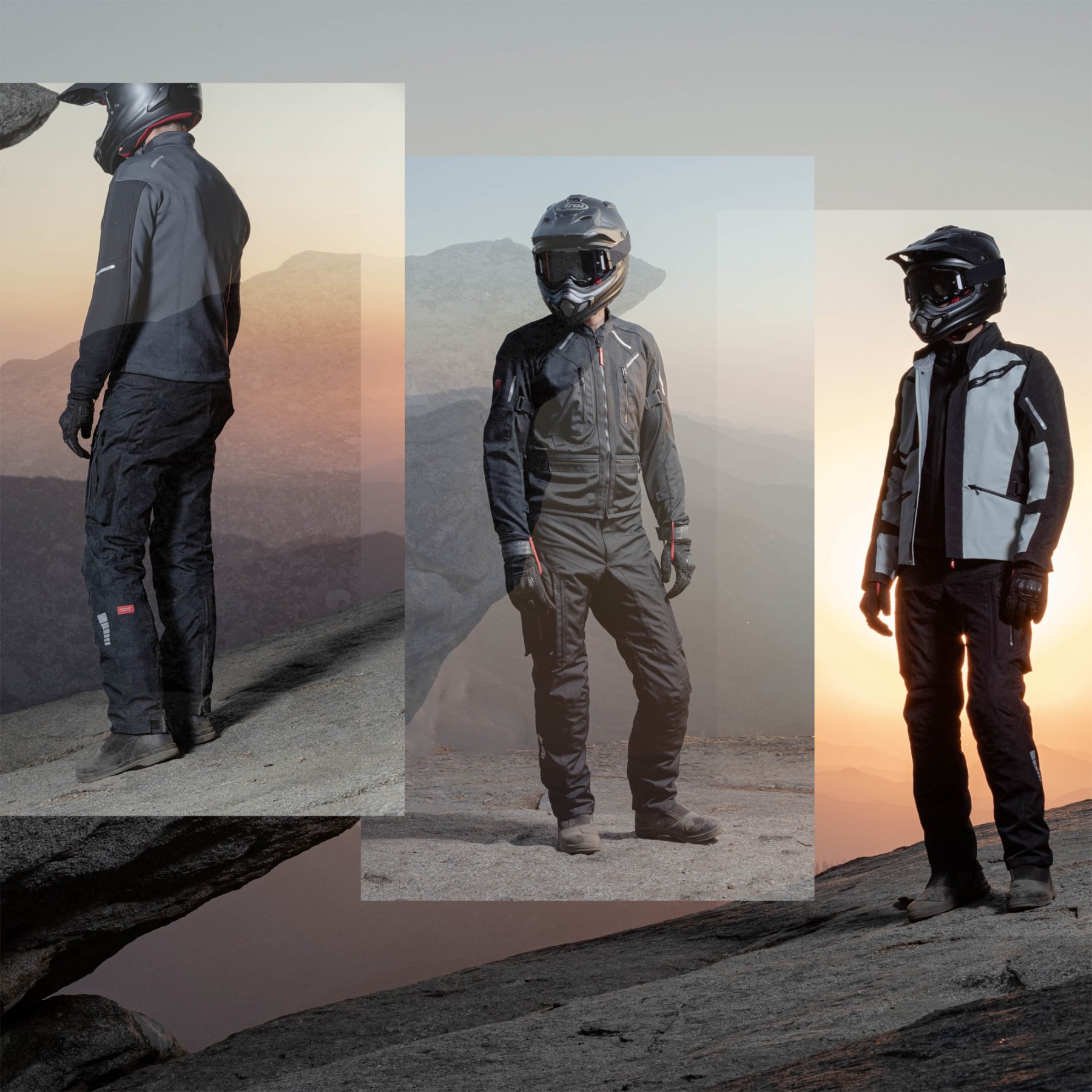 Текстилно мото яке SPIDI Mission-T H2Out Black/Ice_3