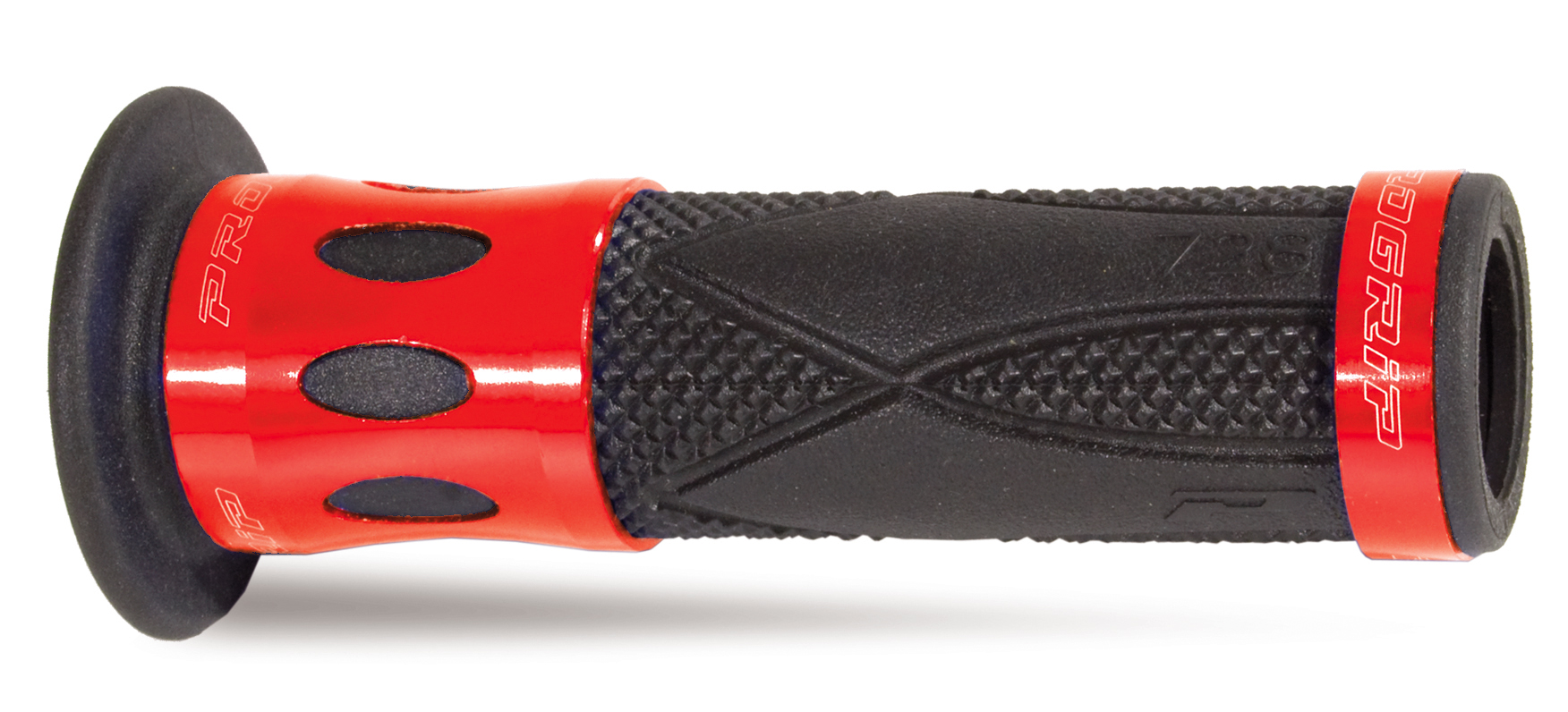 Мото ръкохватки PROGRIP Double Density 728 BK/RD ALU OPEN
