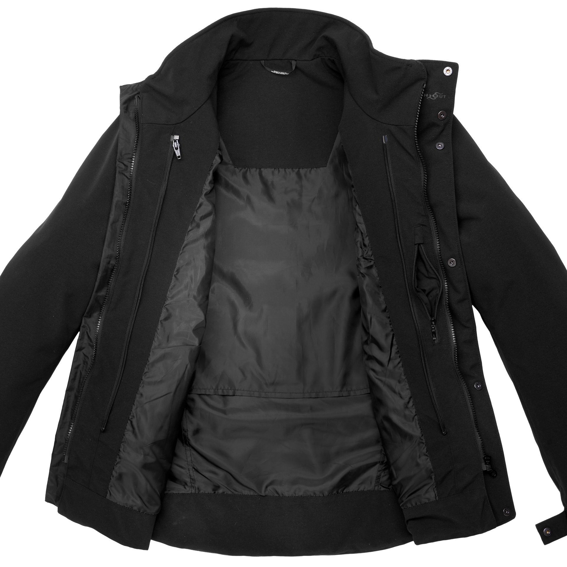 Текстилно мото яке SPIDI GAMMA H2OUT Black — снимка 5
