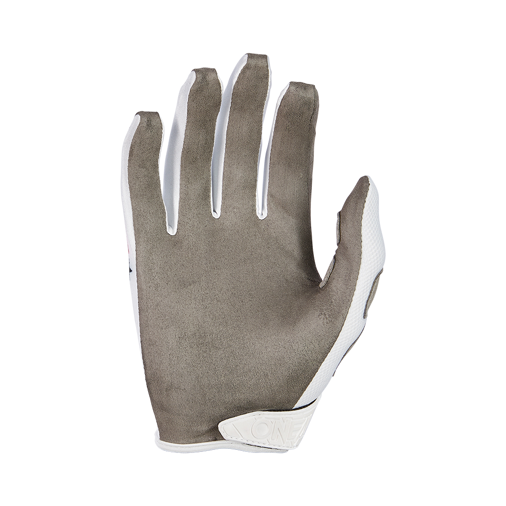 Мотокрос ръкавици O'NEAL MAYHEM PISTON V.23 WHITE/BLACK/RED — снимка 2