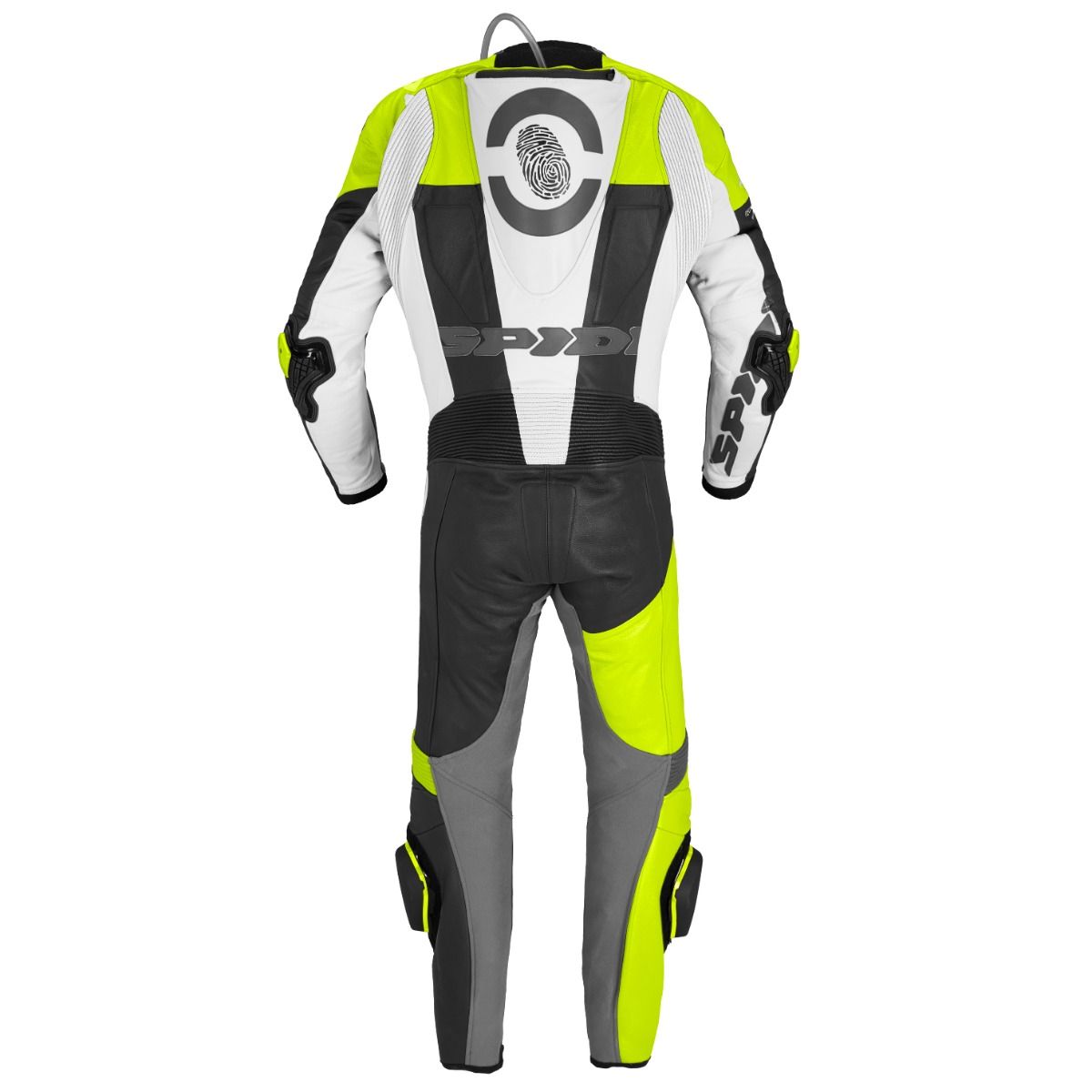 Кожен мото екип SPIDI DP-PROGRESSIVE PRO Black/Fluo — снимка 2