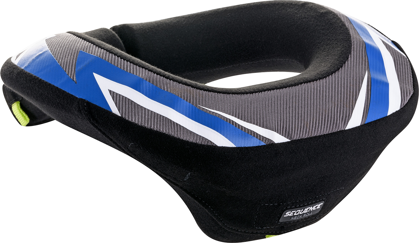 Детска протекторна яка ALPINESTARS Sequence Neck Roll BLACK/BLUE — снимка 2