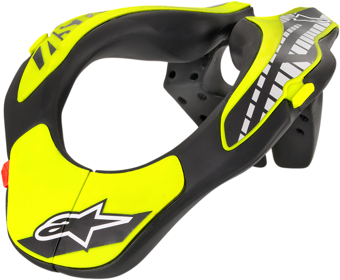 Детска протекторна яка ALPINESTARS NECK SUPPORT BLACK/YELLOW