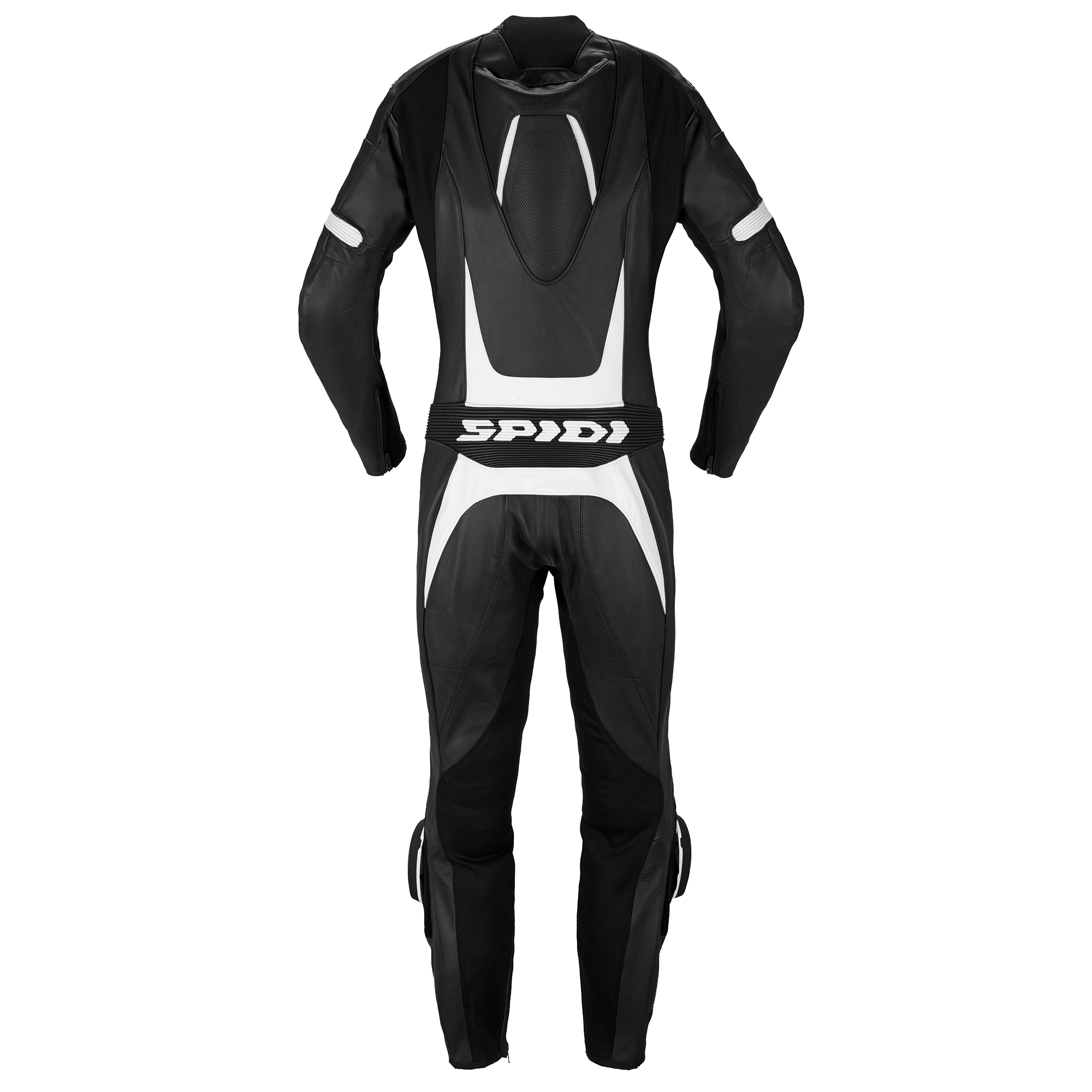 Дамски кожен мото екип SPIDI TRACK PERF PRO Black/White — снимка 2