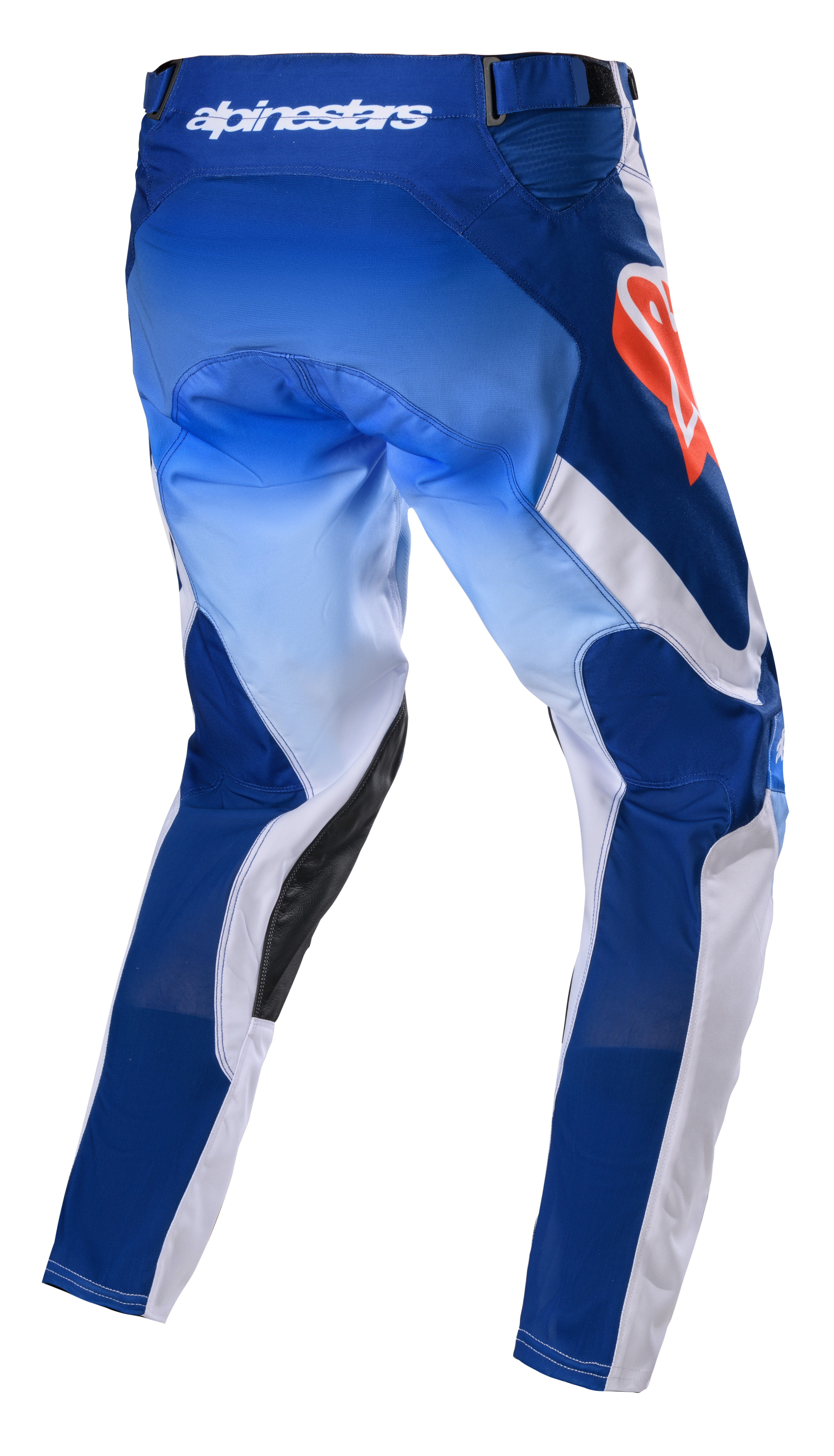 Мотокрос брич ALPINESTARS Racer Semi BLUE/ORANGE — снимка 2