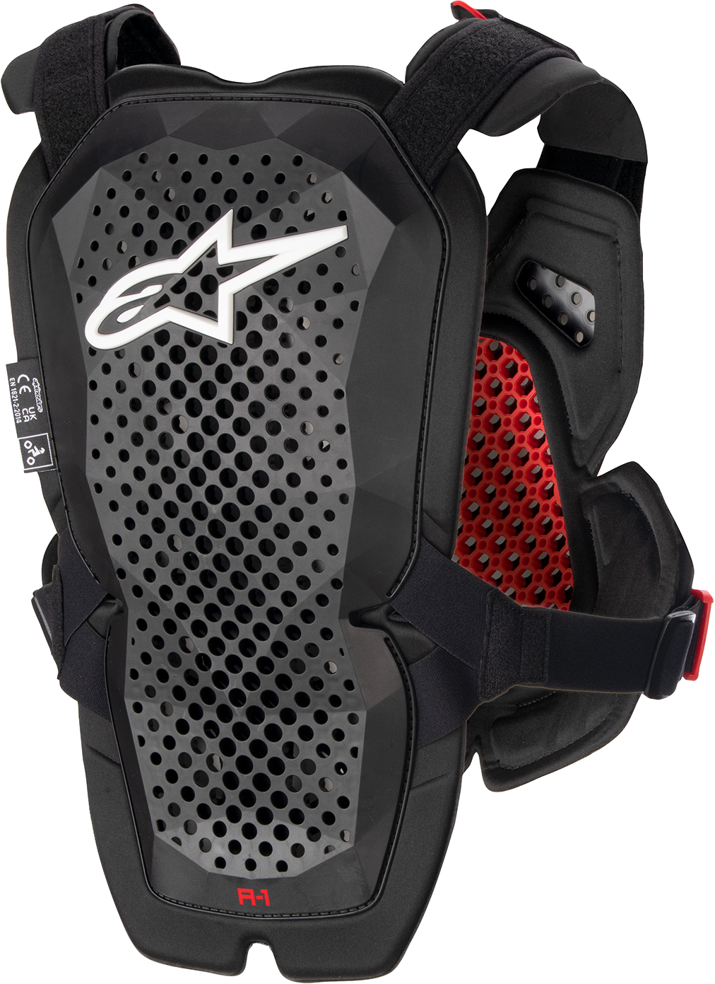 Протекторна броня ALPINESTARS A-1 PRO BLACK/RED — снимка 2