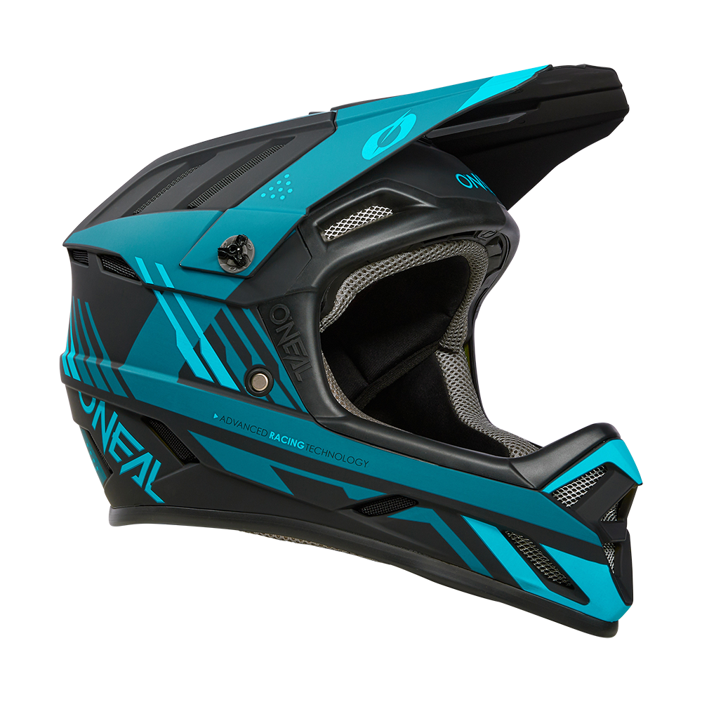Вело каска O'NEAL BACKFLIP STRIKE V.23 BLACK/TEAL — снимка 2