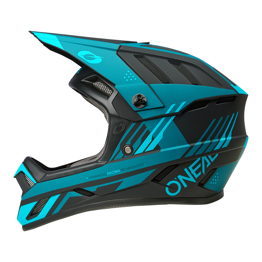 Вело каска O'NEAL BACKFLIP STRIKE V.23 BLACK/TEAL — снимка 4