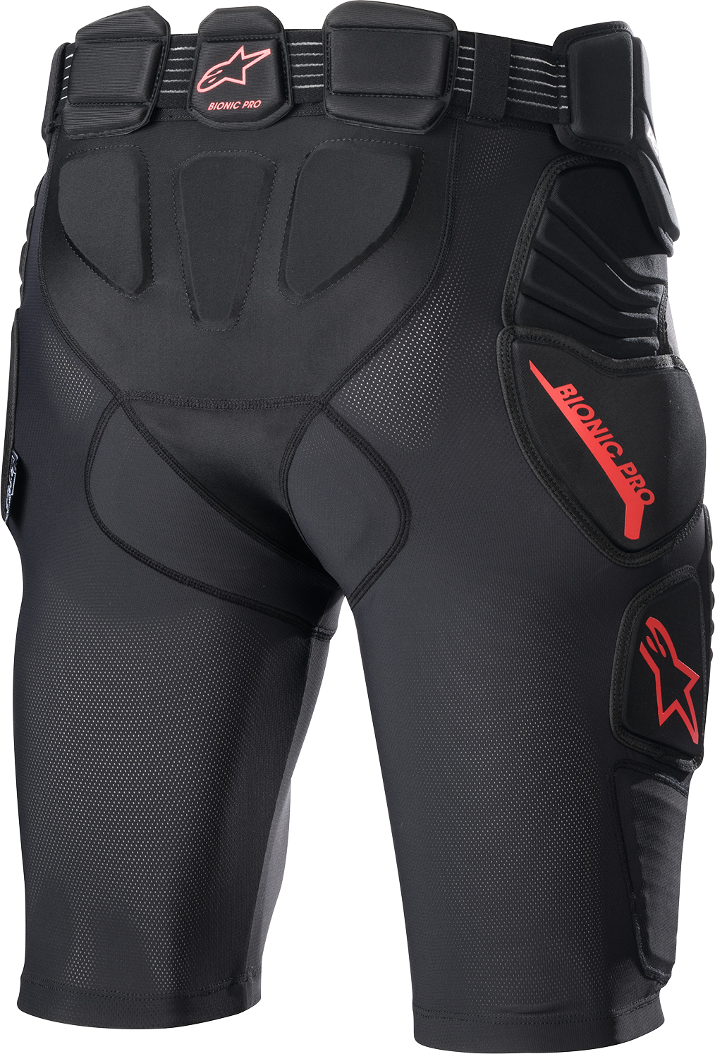 Протекторен клин ALPINESTARS SHORT BIONIC PRO BLACK/RED — снимка 2