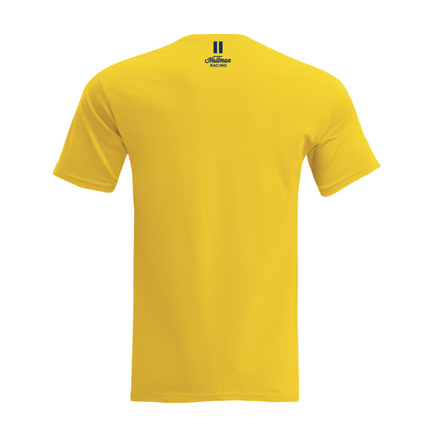 Мото тениска THOR HALLMAN HERITAGE YELLOW — снимка 2
