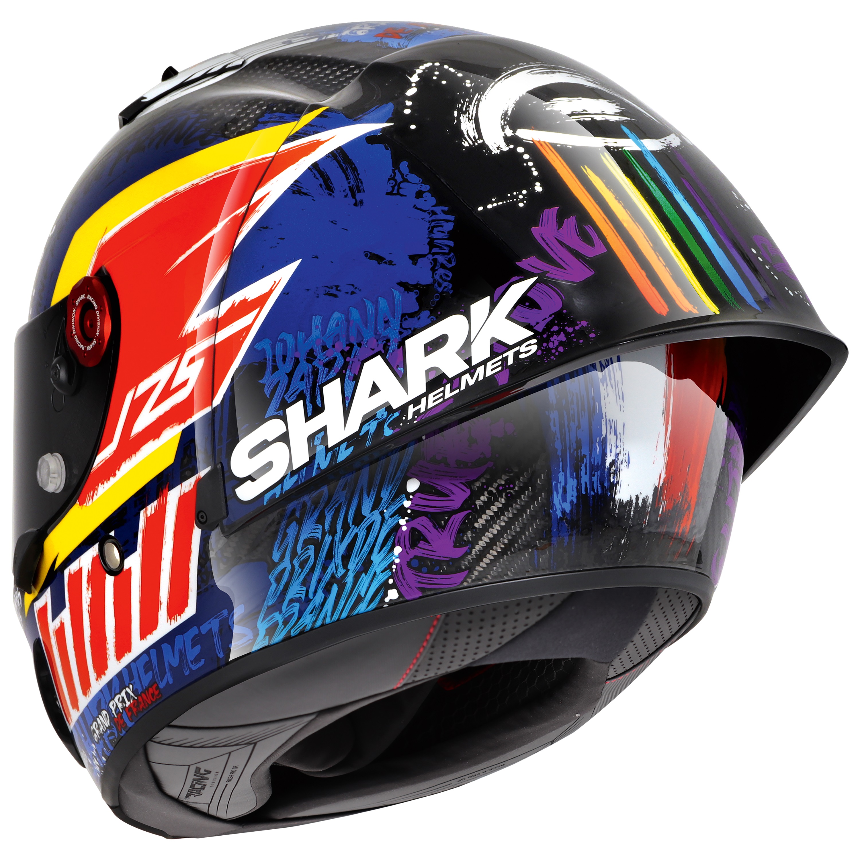 Каска SHARK RACE-R PRO GP REPLICA ZARCO CHAKRA — снимка 2