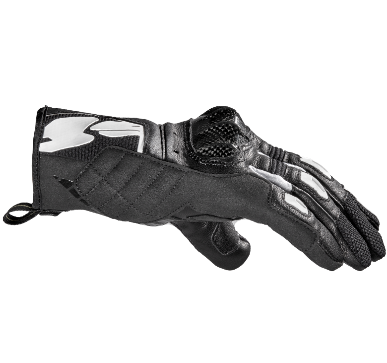 Дамски мото ръкавици SPIDI G-CARBON Black/White — снимка 2