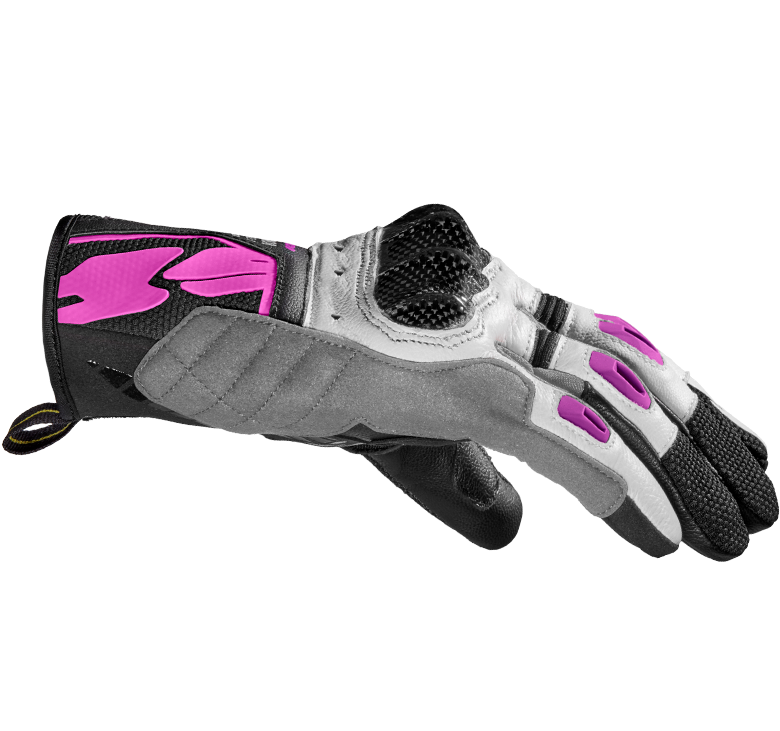 Дамски мото ръкавици SPIDI G-CARBON Black/Fuchsia — снимка 2