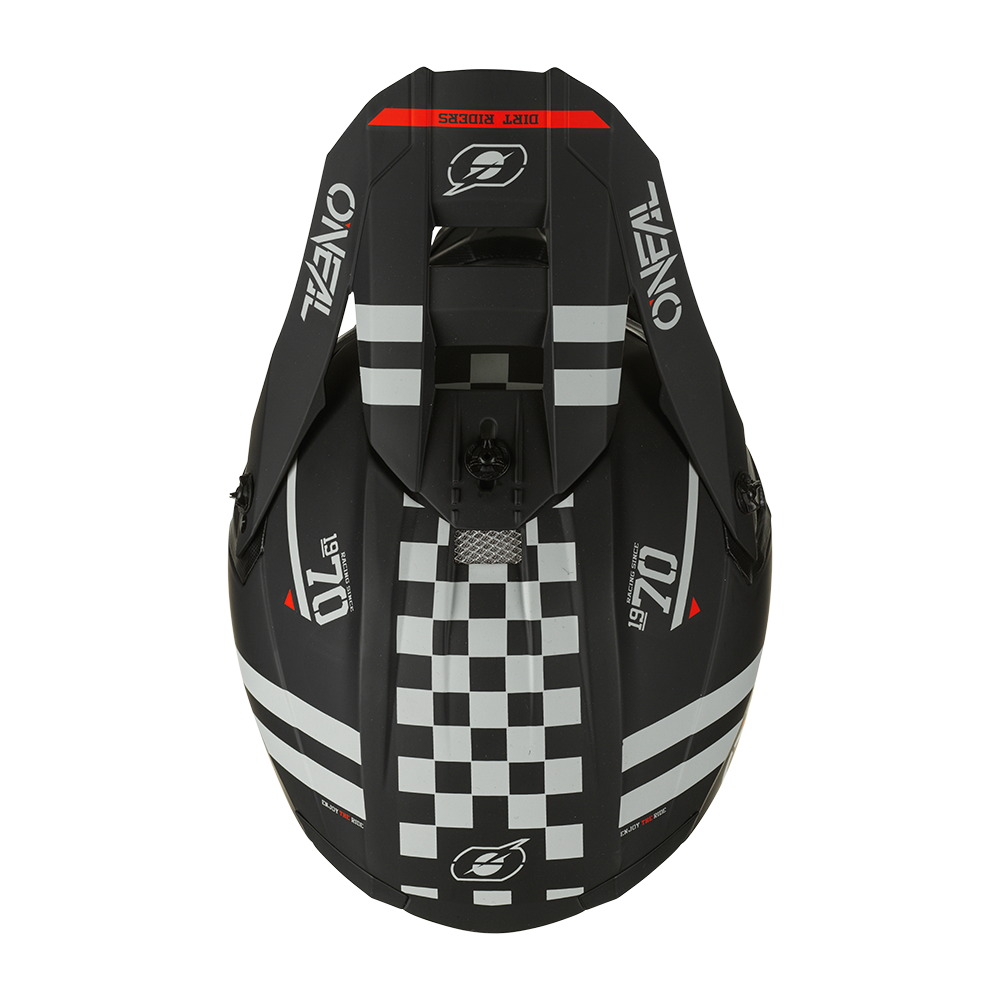 Мотокрос каска 5SERIES POLYACRYLITE SQUADRON V.22 BLACK/GRAY — снимка 4