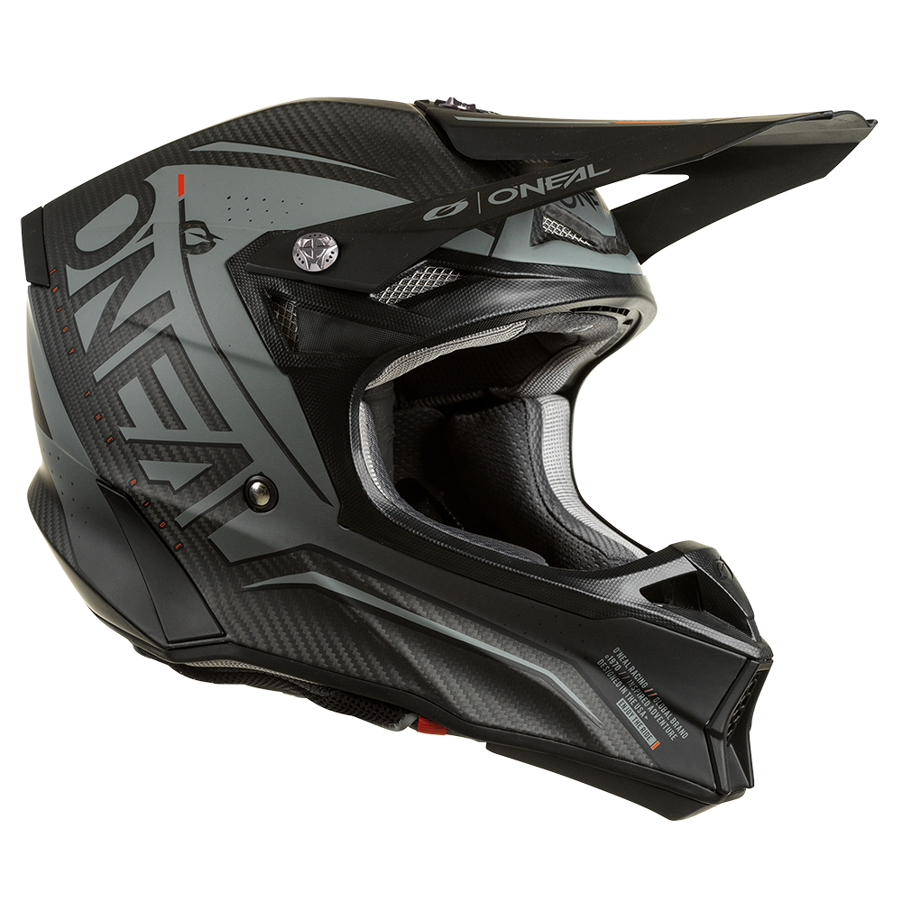 Мотокрос каска O'NEAL 10SERIES CARBON PRODIGY V.22 BLACK — снимка 3