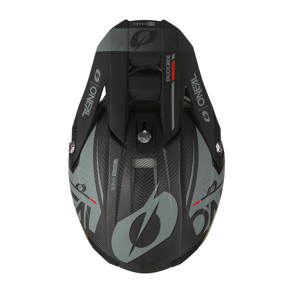 Мотокрос каска O'NEAL 10SERIES CARBON PRODIGY V.22 BLACK — снимка 5