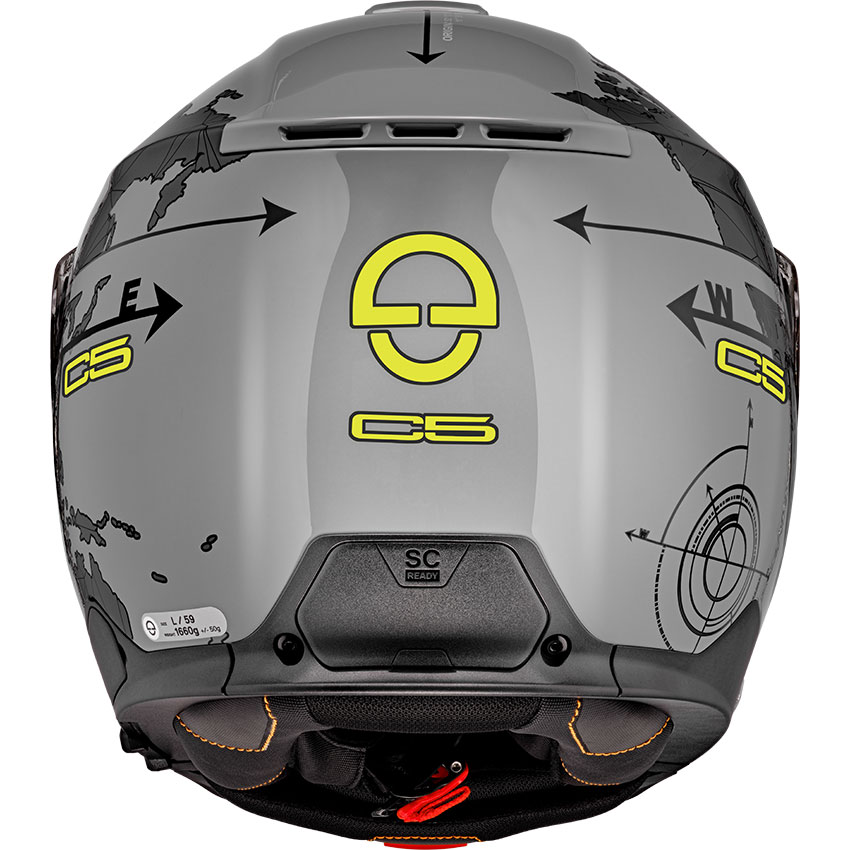 Каска SCHUBERTH C5 GLOBE GREY — снимка 2
